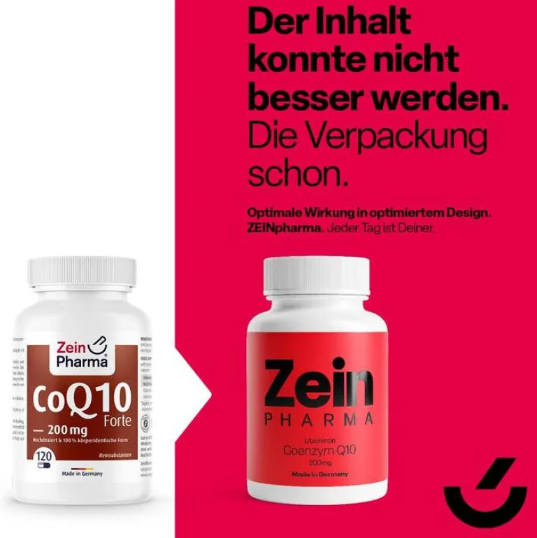 Zein Pharma Coenzym Q10-Coenzym Q10 Forte 200 mg Kapseln, 120 St