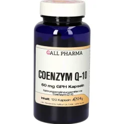Hecht Pharma Coenzym Q10 GPH 60 mg Kapseln, 120 St- Coenzym Q10