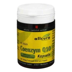 Allcura Coenzym Q10 Kapseln a 30 mg, 45 St- Coenzym Q10