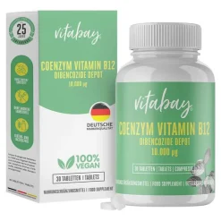 Coenzym VIT.B12 Dibenco.Depot 10.000 µg vegan Tabletten , 30 St^Vitabay Hot