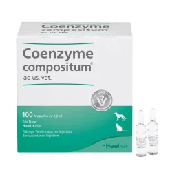 Heel Biologische Heilmittel Heel Gmbh-Coenzyme compositum® ad us. vet. Ampullen (2,2 ml), 100 St