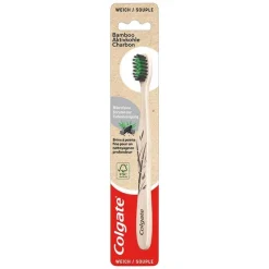 Colgate Bamboo Aktivkohle Zahnbürste, 1 St- Zahnbürsten