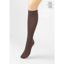 Stütz- Und Reisestrümpfe-Compressana Microcotton Kniestrümpfe BW Größe 2 schoko, 2 St