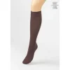 Stütz- Und Reisestrümpfe-Compressana Microcotton Kniestrümpfe BW Größe 3 schoko, 2 St