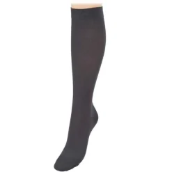 Compressana Stütz- Und Reisestrümpfe-Twist Kniestrümpfe 38-40 anthrazit, 2 St