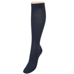 Compressana Twist Kniestrümpfe 42-44 nachtblau, 2 St- Stütz- Und Reisestrümpfe