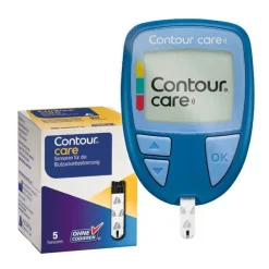 Contour Blutzuckermessgerät-Care Set Blutzuckermesssystem mg / dl, 1 P