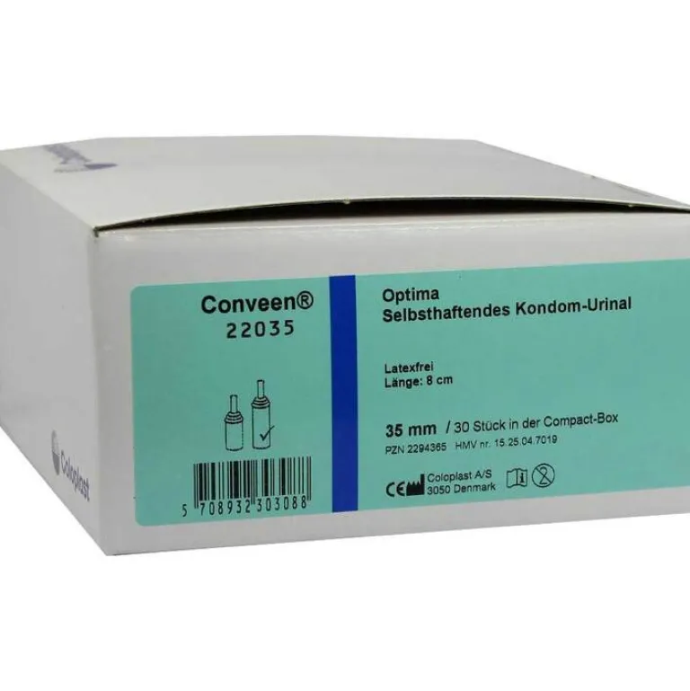 Conveen Optima Kondom Urinal 8cm 35mm, 30 St- Katheter & Zubehör