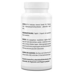 Vitaworld Cordyceps-Cordyceps Extrakt 500 mg Kapseln, 100 St