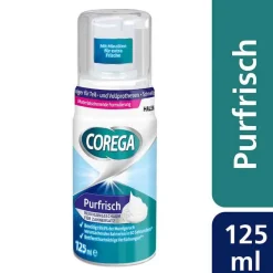 Corega Purfrisch Reinigungsschaum, 125 ml- Für Zahnprothesen