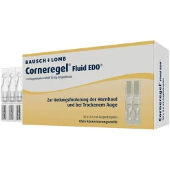 Corneregel Augentropfen Trockene Augen-® Fluid EDO® unterstützt die Wundheilung am Auge, 30X0.6 ml