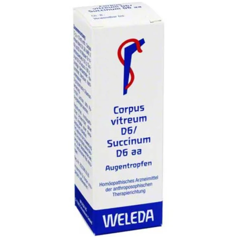 Corpus Vitreum D 6 / Succinum D 6 aa Augentropfen, 10 ml^Weleda Best