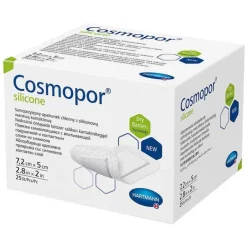 Cosmopor ® silicone Wundverband 5x7,2 cm, 25 St- Wundpflaster