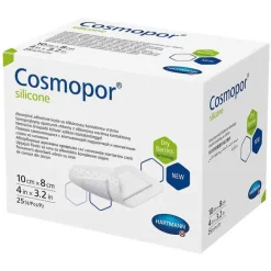 ® silicone Wundverband 8x10 cm, 25 St^Cosmopor Clearance