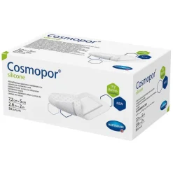 Cosmopor Wundpflaster-® silicone Wundverband 5x7,2 cm, 50 St