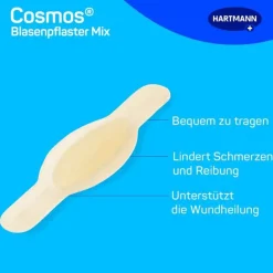 Cosmos ® Blasenpflaster Mix 3 Größen, 6 St- Blasenpflaster