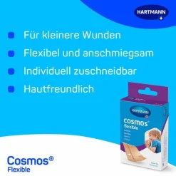 Cosmos ® flexible 6 cm x 1 m Pflaster, 1 St- Wundpflaster