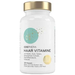Haar-Vitamine mit Hirse Kapseln, 120 St^Cosphera Best