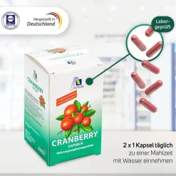 Avitale Cranberry-Cranberry Kapseln 400 mg, 60 St