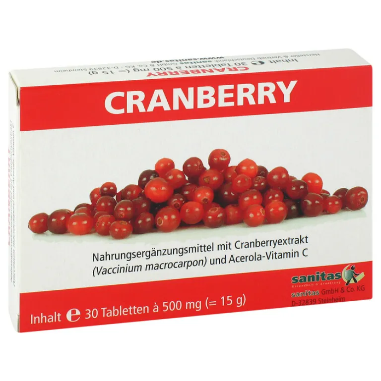 Cranberry Tabletten, 30 St^ Hot