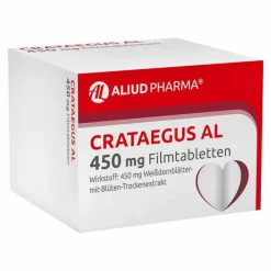 CRATAEGUS AL 450 mg Filmtabletten, 50 St^Aliud Pharma Sale