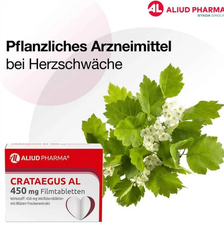 CRATAEGUS AL 450 mg Filmtabletten, 50 St^Aliud Pharma Sale