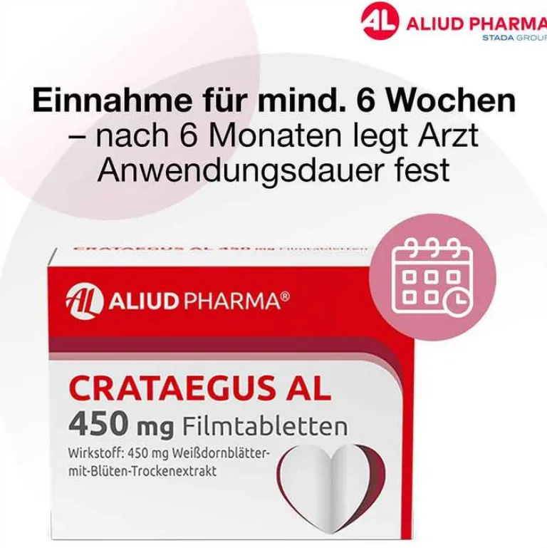CRATAEGUS AL 450 mg Filmtabletten, 50 St^Aliud Pharma Sale