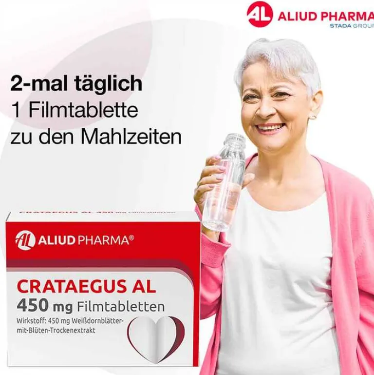 CRATAEGUS AL 450 mg Filmtabletten, 50 St^Aliud Pharma Sale