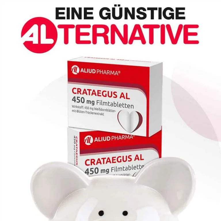 CRATAEGUS AL 450 mg Filmtabletten, 50 St^Aliud Pharma Sale