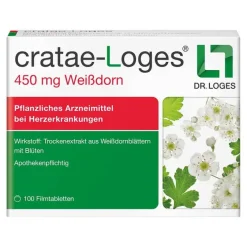 cratae-Loges 450 mg Weißdorn Filmtabletten, 100 St^Dr. Loges New