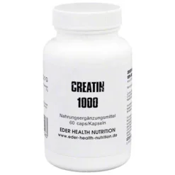 Creatin 1000 Pulver Kapseln, 60 St^Eder Health Nutrition Outlet