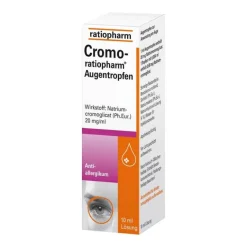 Ratiopharm Cromo-® Augentropfen, 10 ml- Augentropfen Allergie