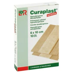 Curaplast sensitive Wundschn.Verband 6x10cm, 10 St- Wundpflaster