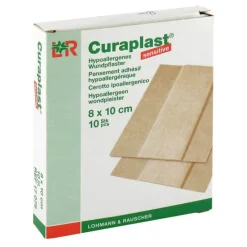 Curaplast sensitive Wundschn.Verband 8x10cm, 10 St- Wundpflaster