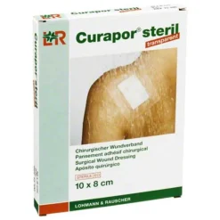 Wundverband transparent 8x10 cm steril, 5 St^Curapor Outlet