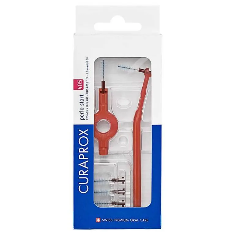 Interdental Set Cps 405 rot 5 St Bürstchen + 2 Halter, 1 P^Curaprox Clearance