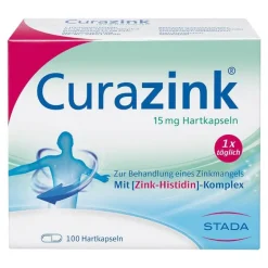 Curazink Hartkapseln, 100 St- Zink