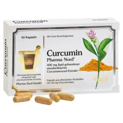 Pharma Nord Curcumin Kapseln, 50 St- Kurkuma Kapseln