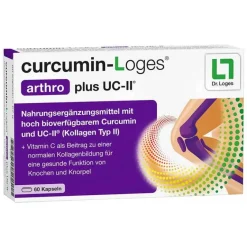 Curcumin-Loges arthro plus UC-II Kapseln, 60 St^Dr. Loges