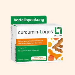 Curcumin-loges Kapseln, 120 St^Dr. Loges New