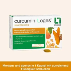 Dr. Loges Kurkuma Kapseln-Curcumin-Loges plus Boswellia Kapseln, 2x120 St