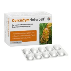 Intercell Curcuzym- Kapseln, 100 St- Enzyme|Resveratrol
