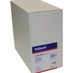 Cutisorb Saugkompressen unsteril 20x20 cm, 100 St- Sterile Kompressen