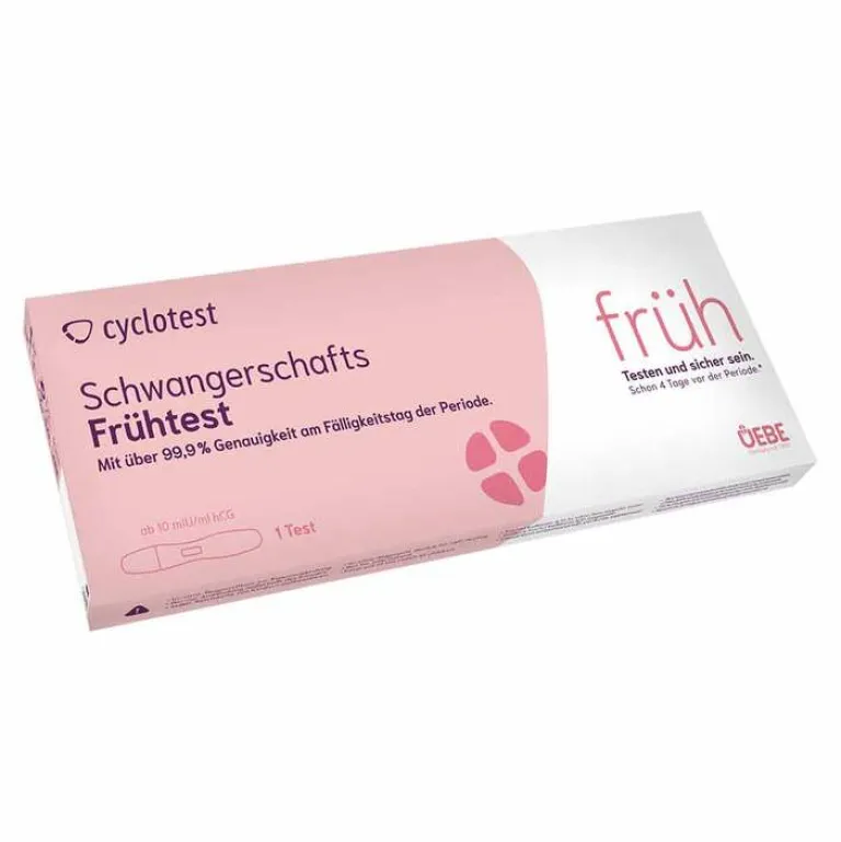 Cyclotest Schwangerschaftstests-Schwangerschafts-Frühtest 10 Mlu / ml Urin, 1 St