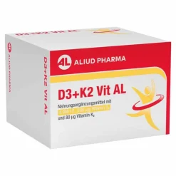 D3 + K2 Vit AL 4000 I.E. / 80 µg Kapseln, 90 St^Aliud Pharma Best