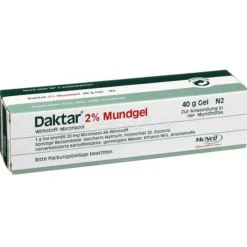 ® 2% Mundgel, 40 g^Daktar