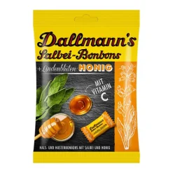 Dallmann`s Salbei Honig Bonbons, 60 g^ Discount