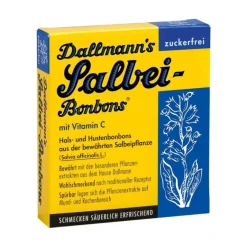 Dallmanns Salbeibonbons zuckerfrei, 20 St- Husten & Halsbonbons