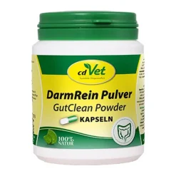 Cd Vet Magen & Darm|Magen & Darm-Darmrein Pulver Kapseln für kleine Hunde und Katzen, 100 St