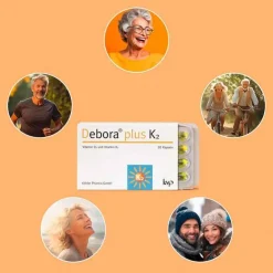 Köhler Vitamin K-Debora plus K2 Kapseln, 20 St